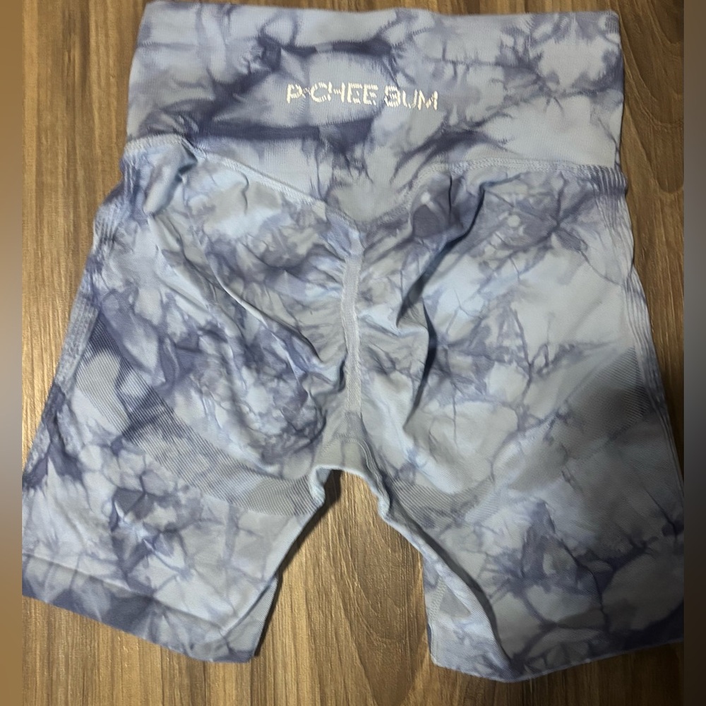 Pochee Slim Tie-Dye Shorts